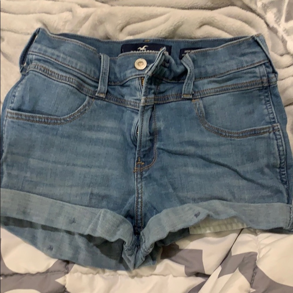 hollister jean shorts